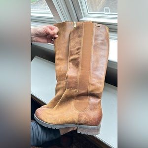 Rockport waterproof leather tall boots